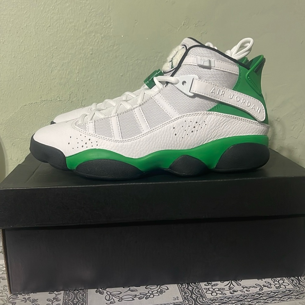 JORDAN 6 RINGS LUCKY GREEN MENS
